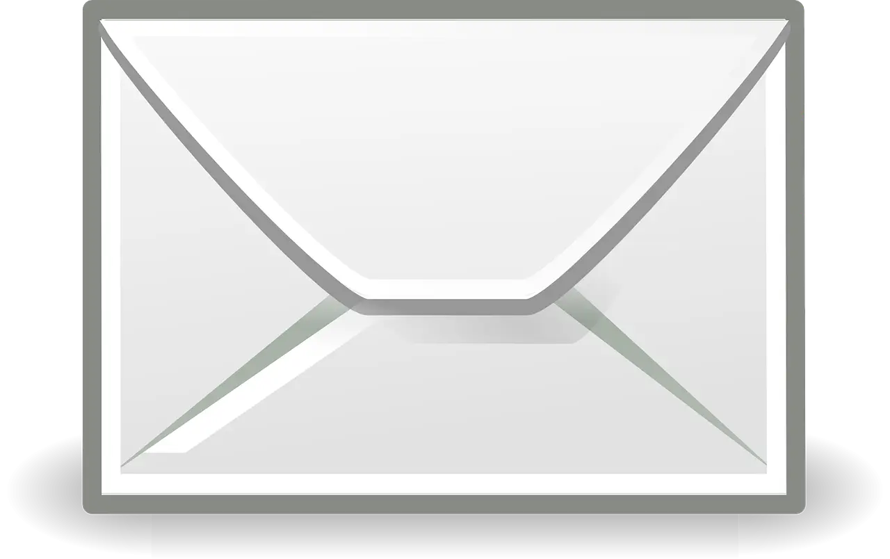 White Envelope Icon