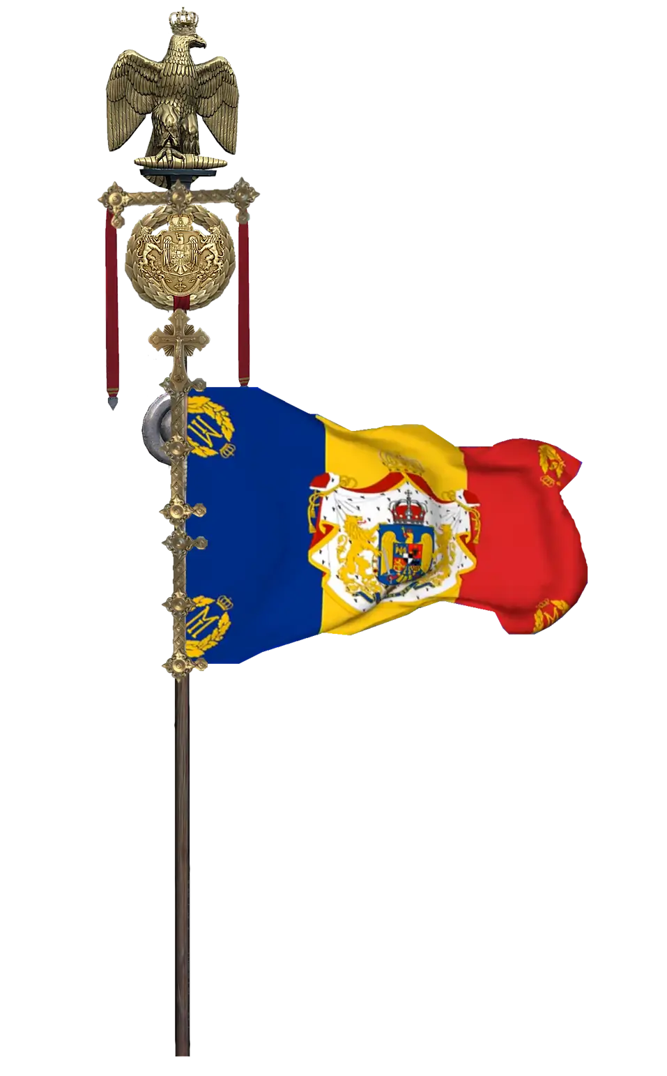 Flag with Eagle Emblem