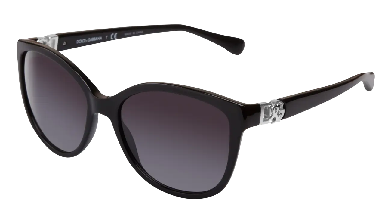 Classic Black Sunglasses with Dark Lenses