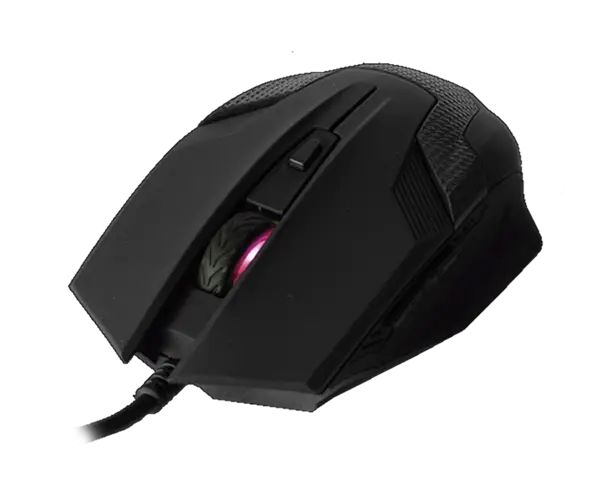 Black Gaming Mouse with Modern Design