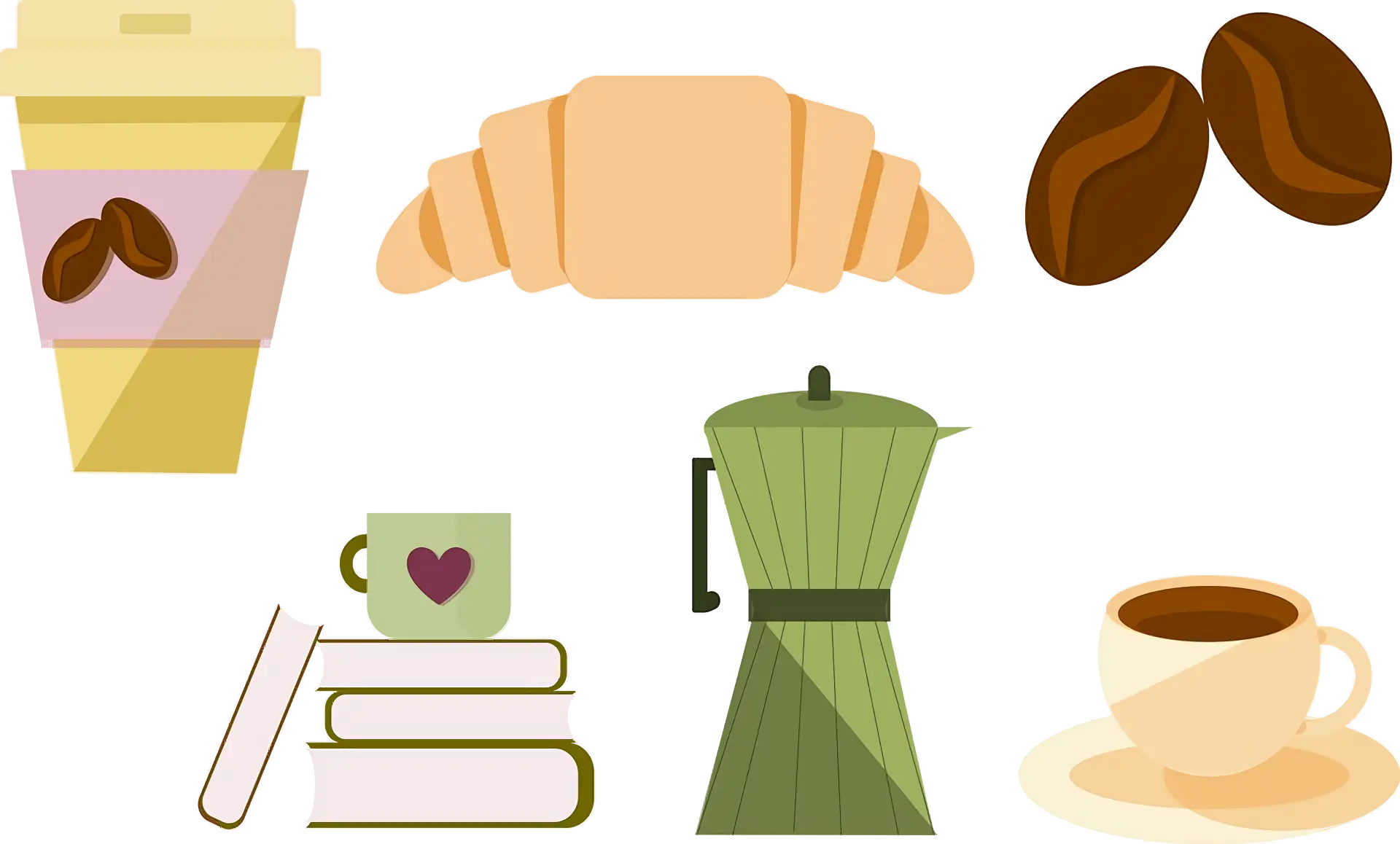 Coffee and Croissant Breakfast