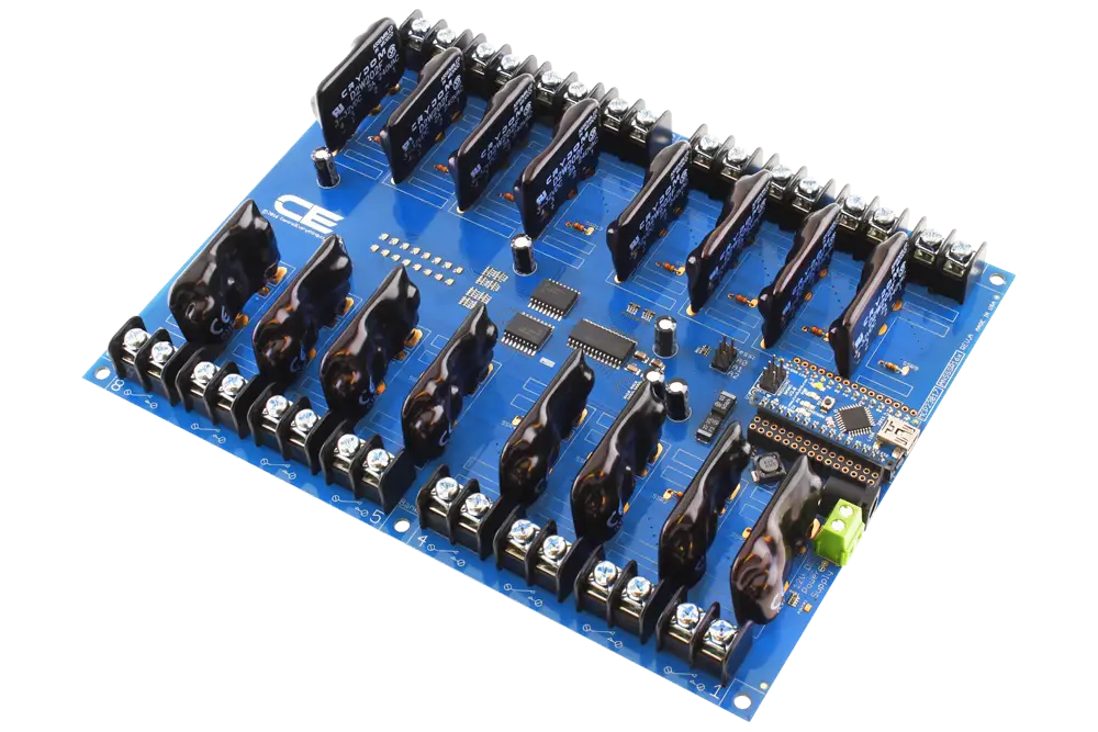 Blue Circuit Board