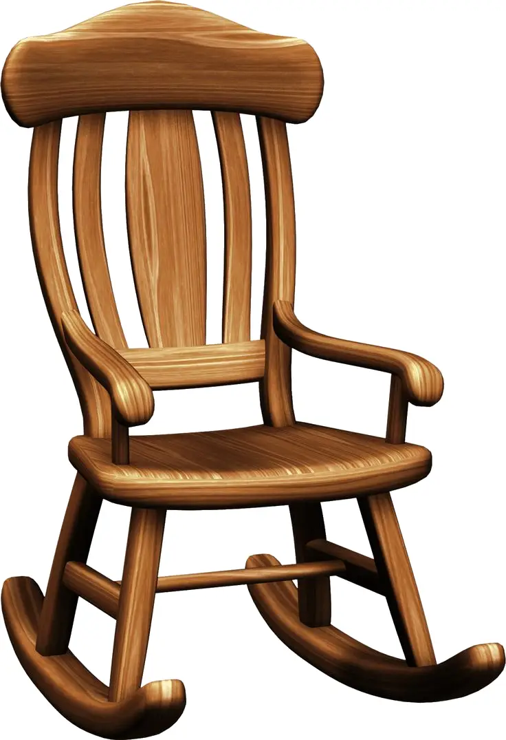 Classic Wooden Rocking Chair