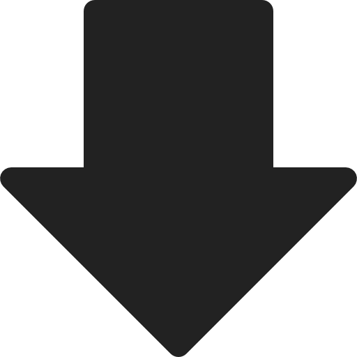 Bold Downward Arrow