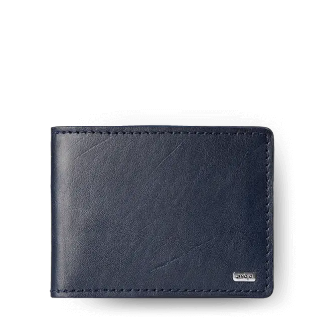 Sleek Black Leather Wallet