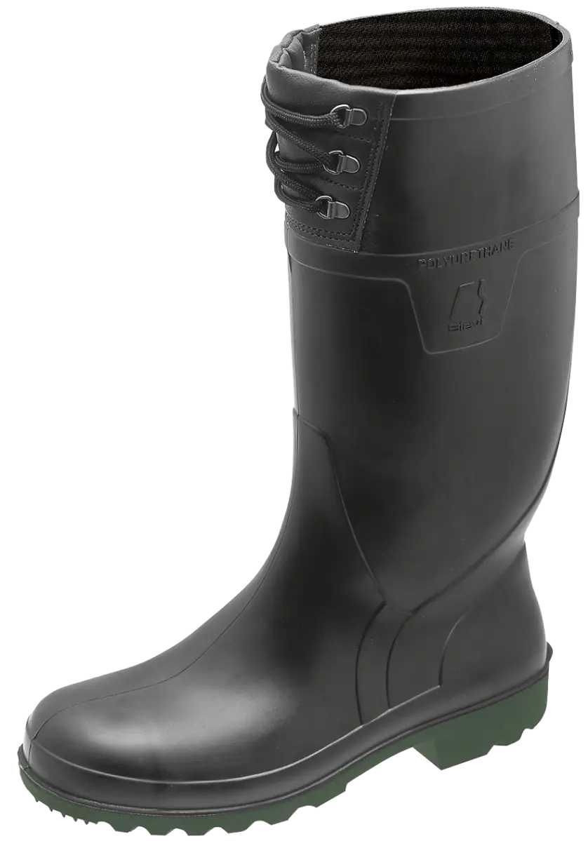 Black Rubber Boot for Outdoor Activities