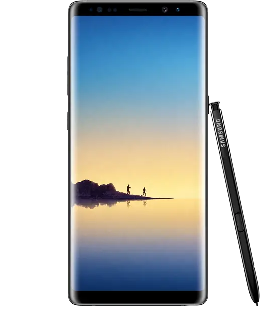 Modern Smartphone with Stylus
