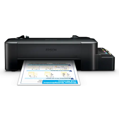 Epson Printer with Printed Document