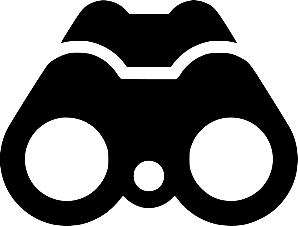 Black Binoculars