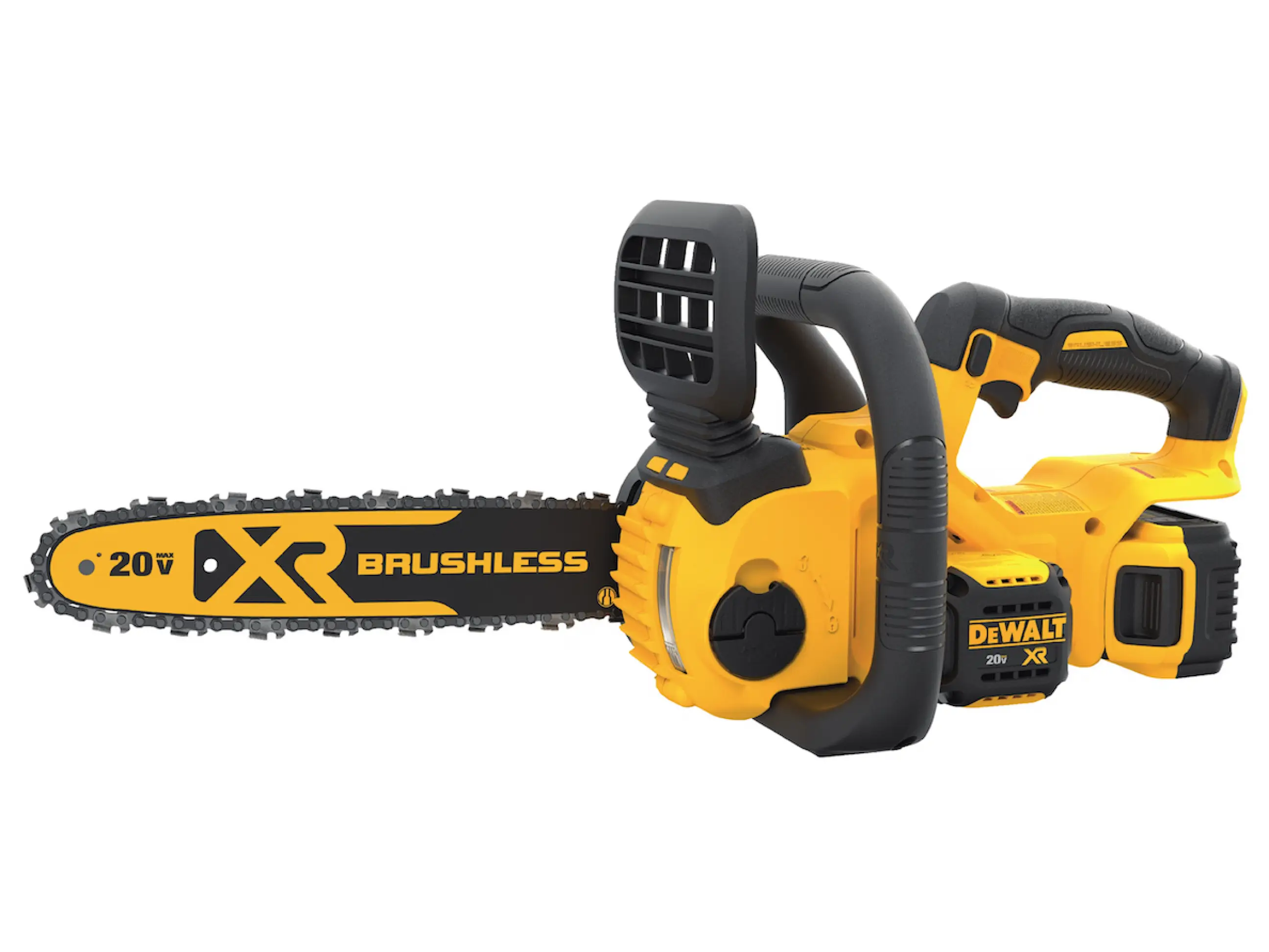 Yellow Electric Chainsaw