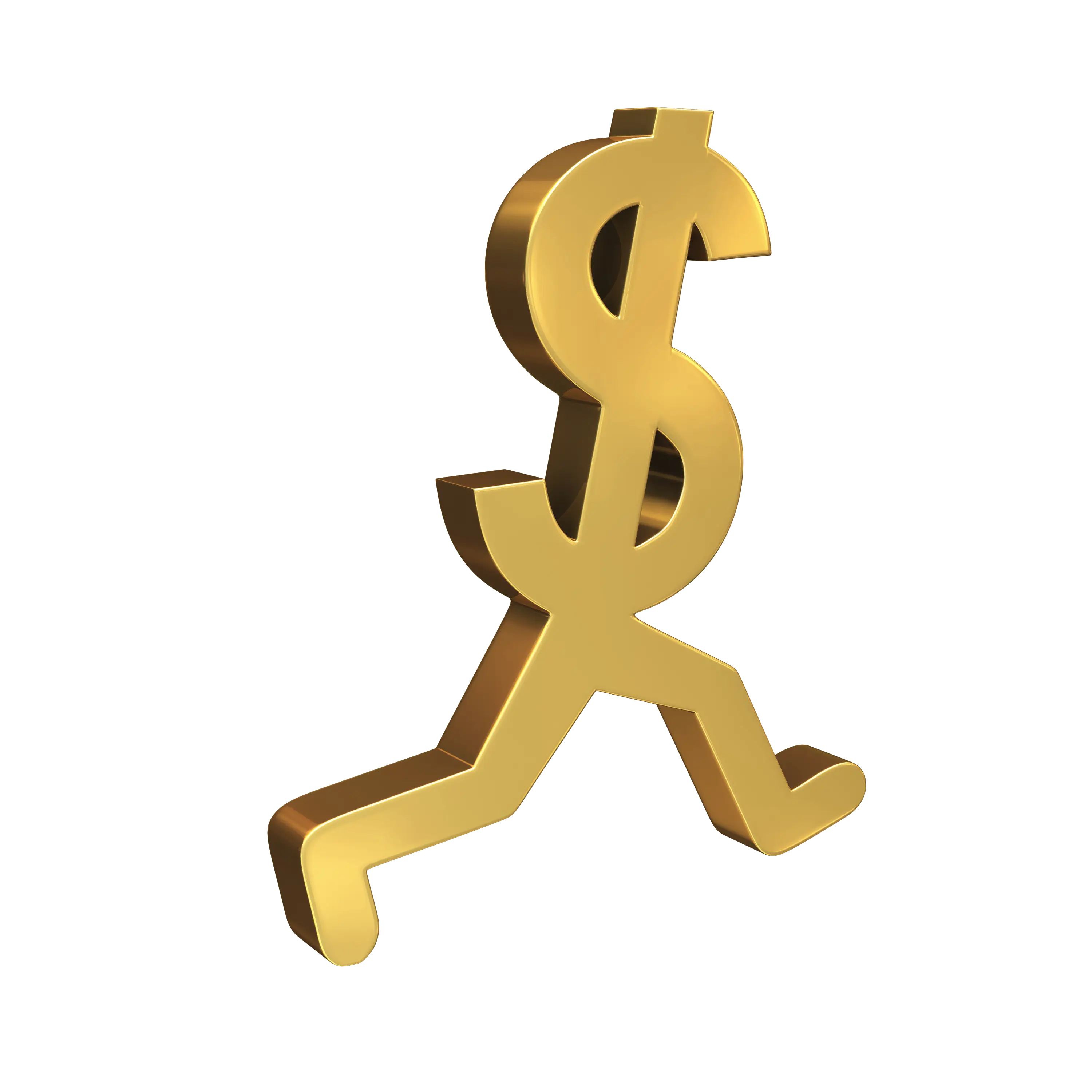 Golden Dollar Sign