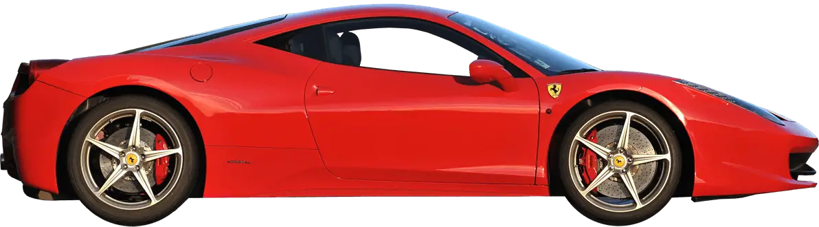 Red Luxury Sports Car