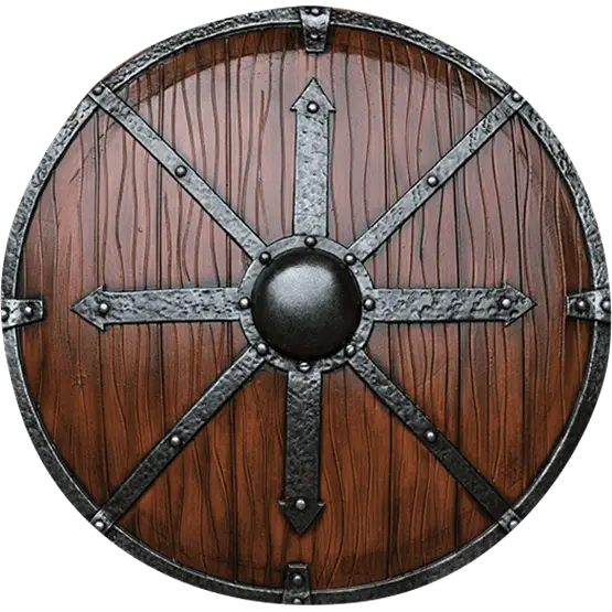 Medieval Wooden Shield