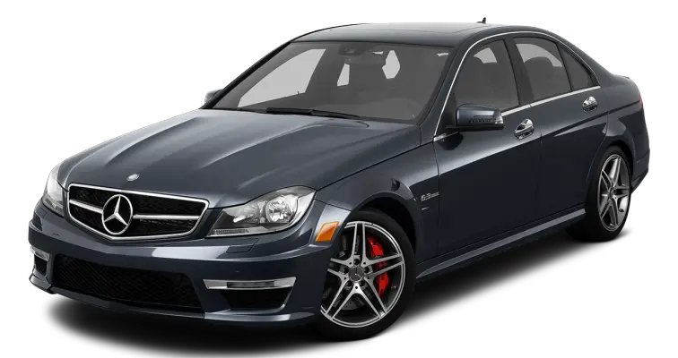 Stylish Black Sedan Luxury Car