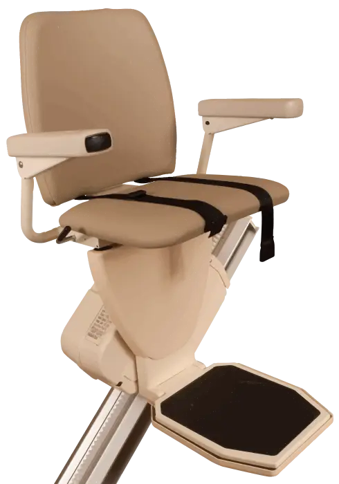 Beige Stairlift for Home Accessibility