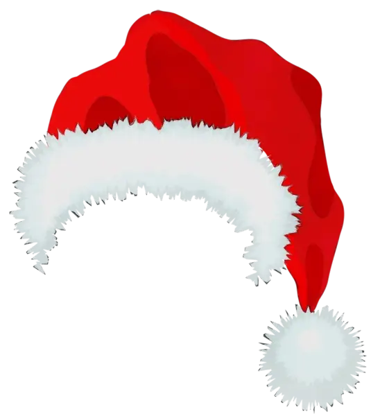 Red Santa Hat Illustration