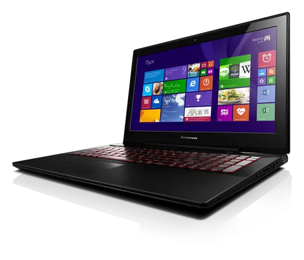Sleek Black Laptop with Modern Features