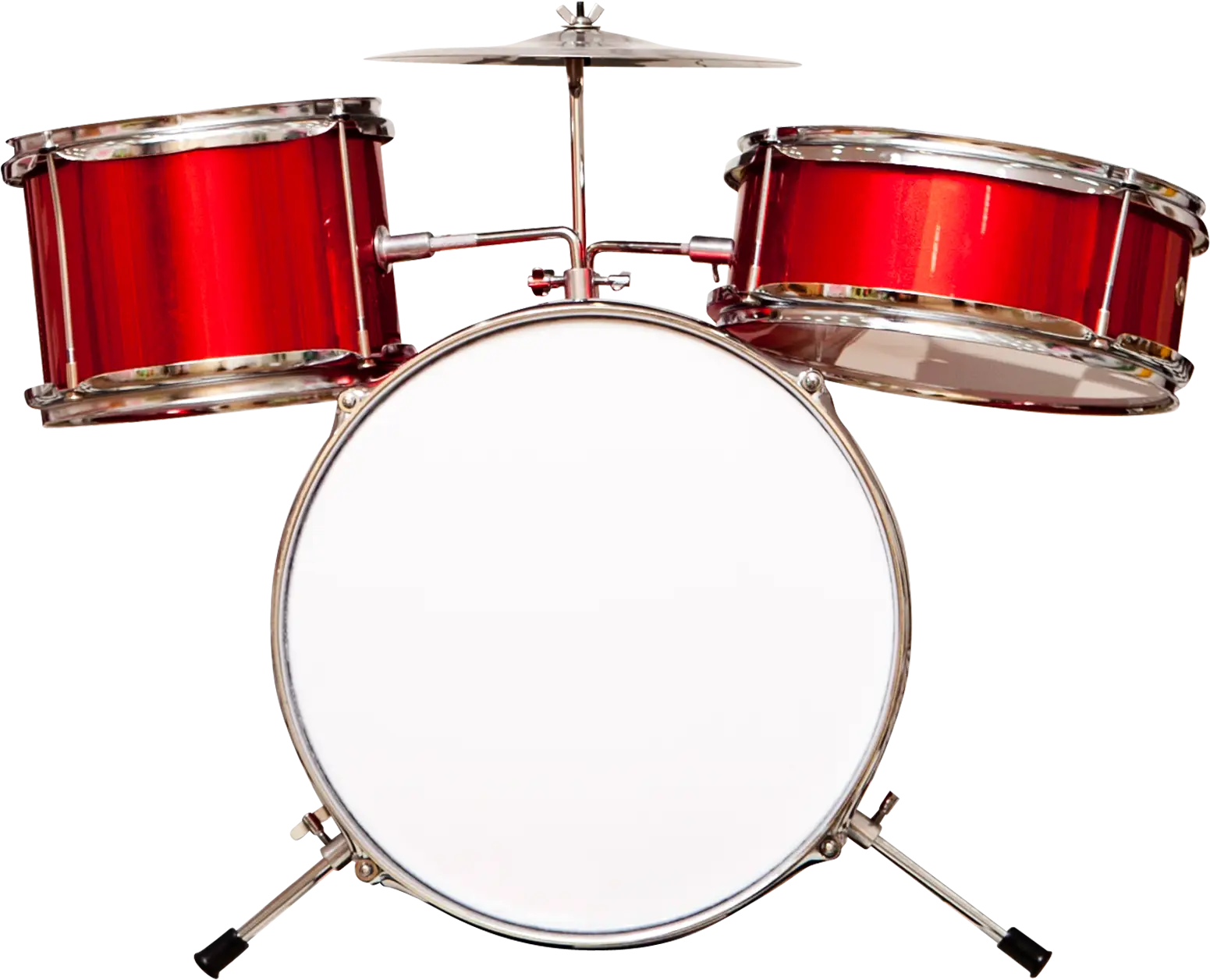 Red Drum Set for Music Enthusiasts