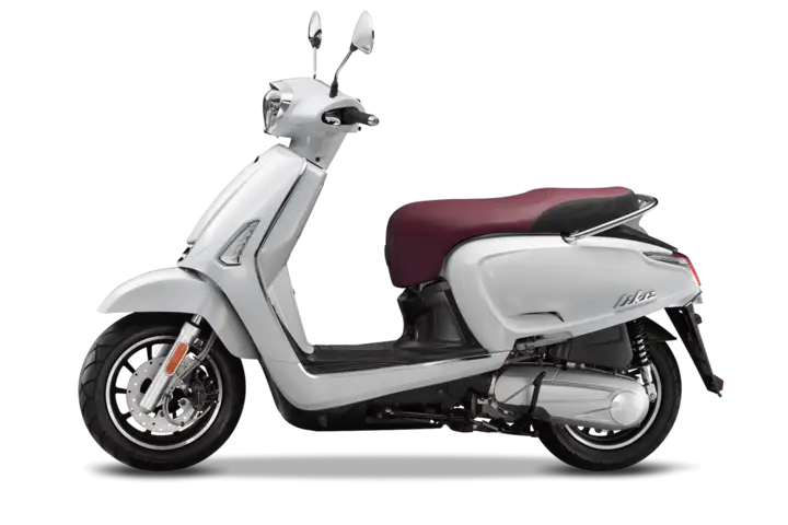 White Modern Scooter Design