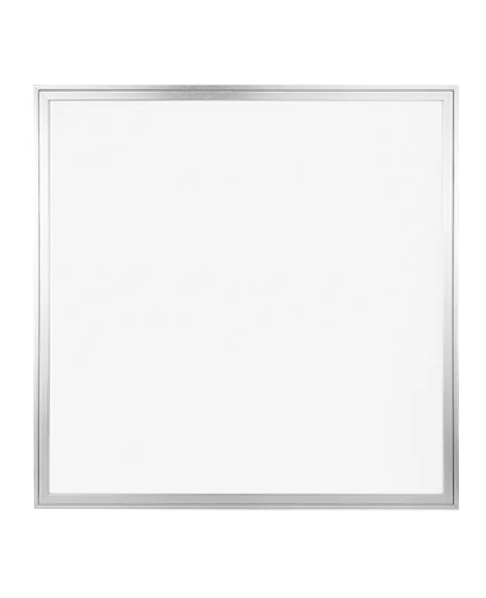 Minimalistic Blank Silver Frame Design