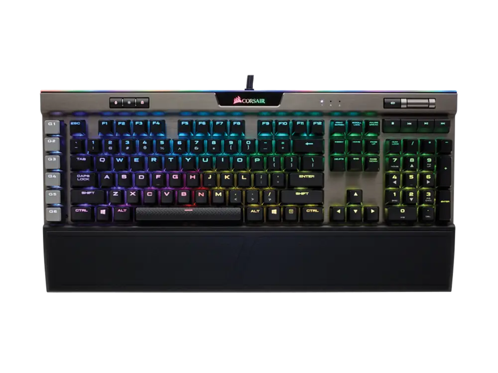 RGB Backlit Gaming Keyboard Design