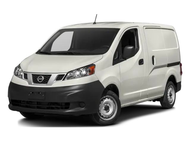 Compact White Cargo Van