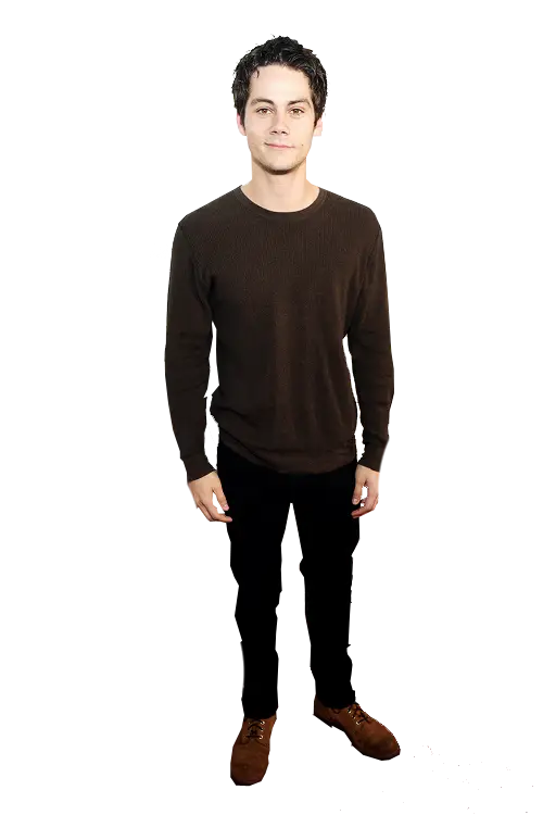 Man in Black Sweater Standing