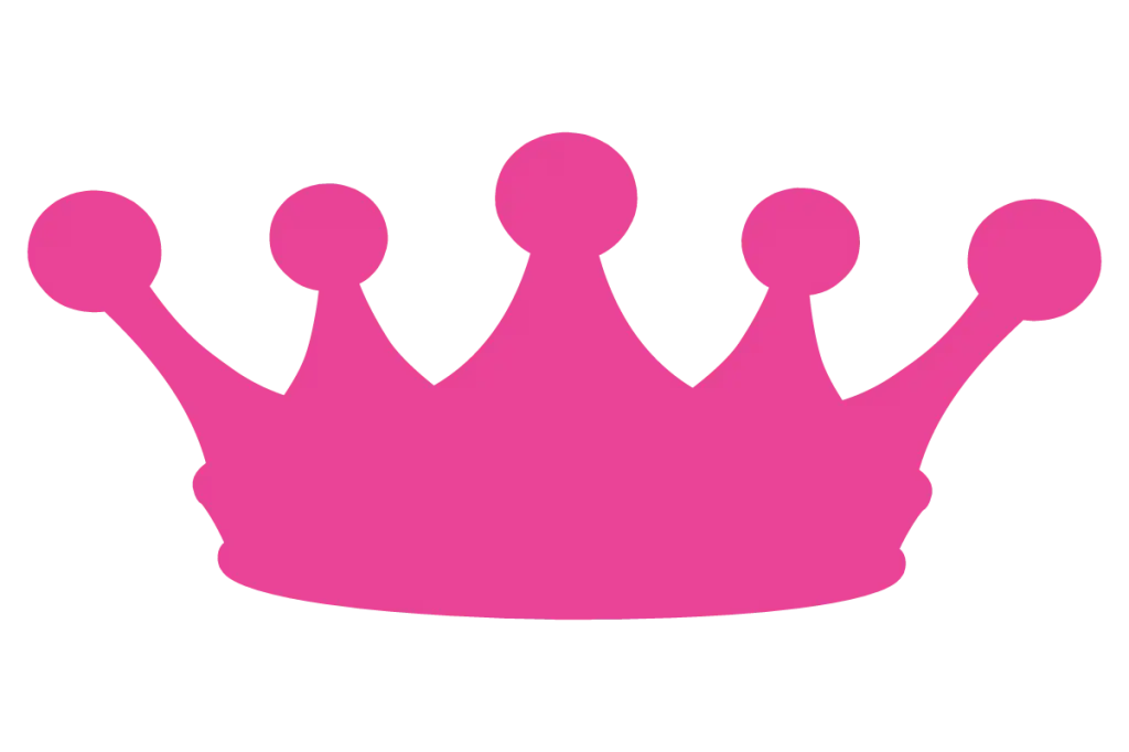 Elegant Pink Crown for Royalty