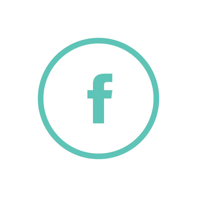 Facebook Icon in Minimalist Style