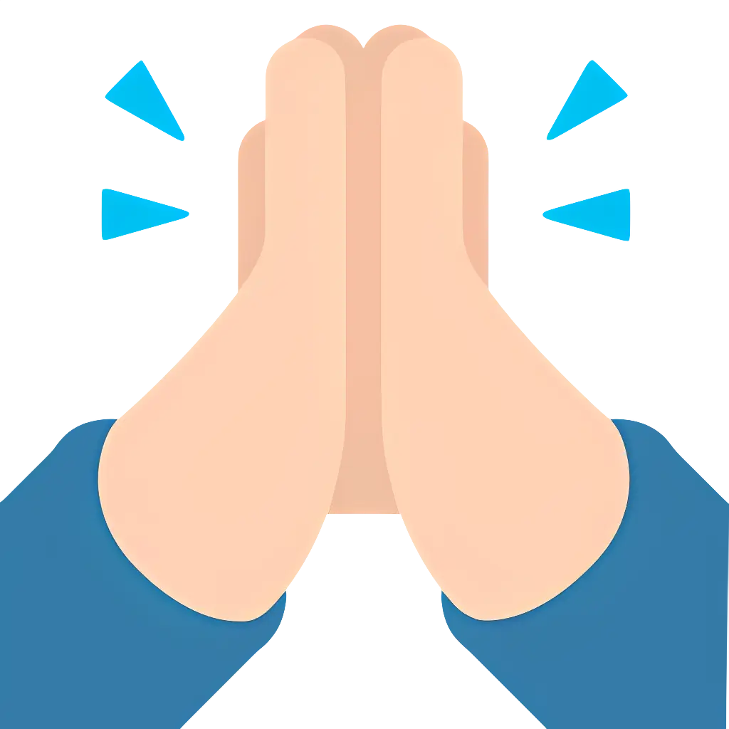 Praying Hands Gesture