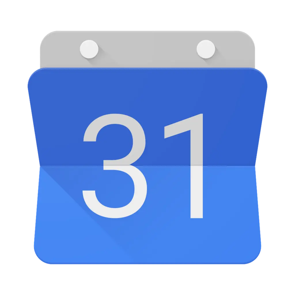 Digital Calendar Icon with Number 31