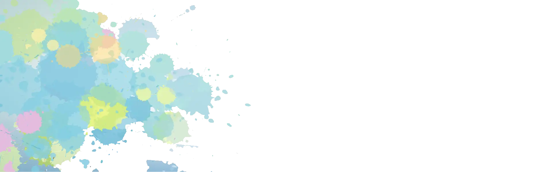 Colorful Paint Splashes Background