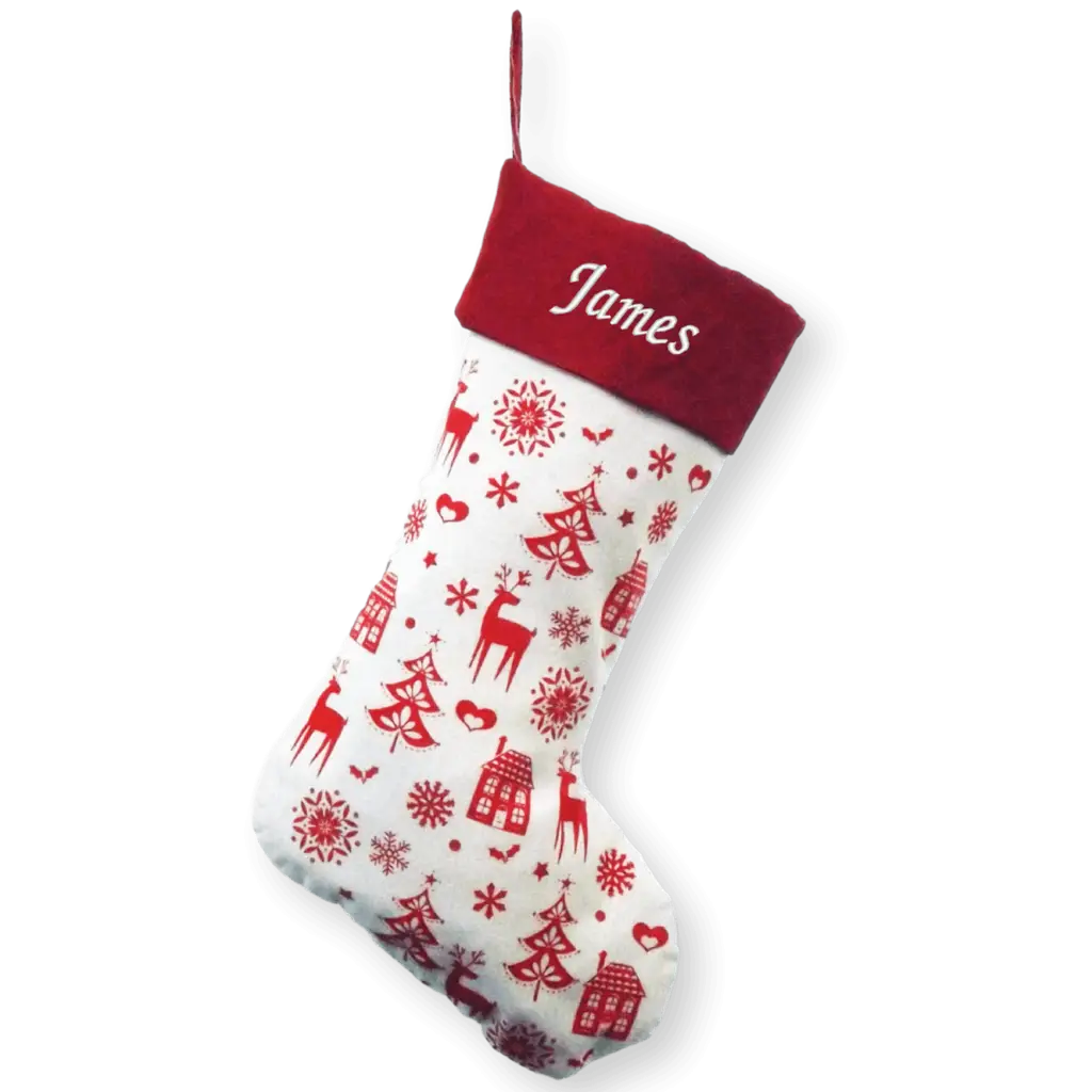 Personalized Christmas Stocking with Name