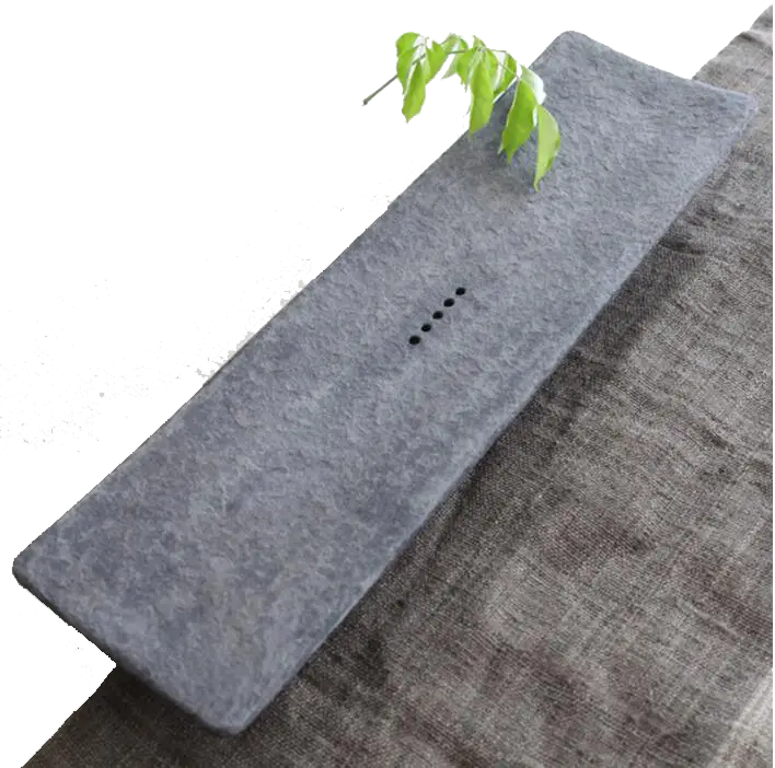 Smooth Rectangular Gray Stone