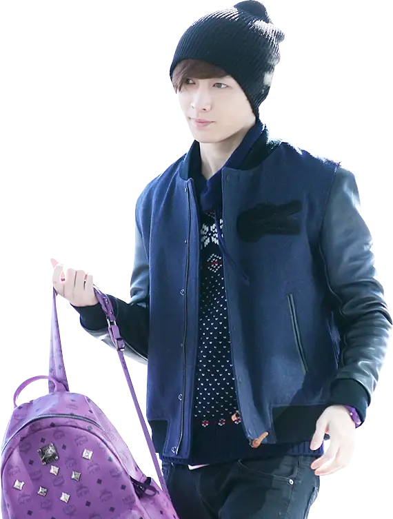Person in Casual Outfit Holding a Bag