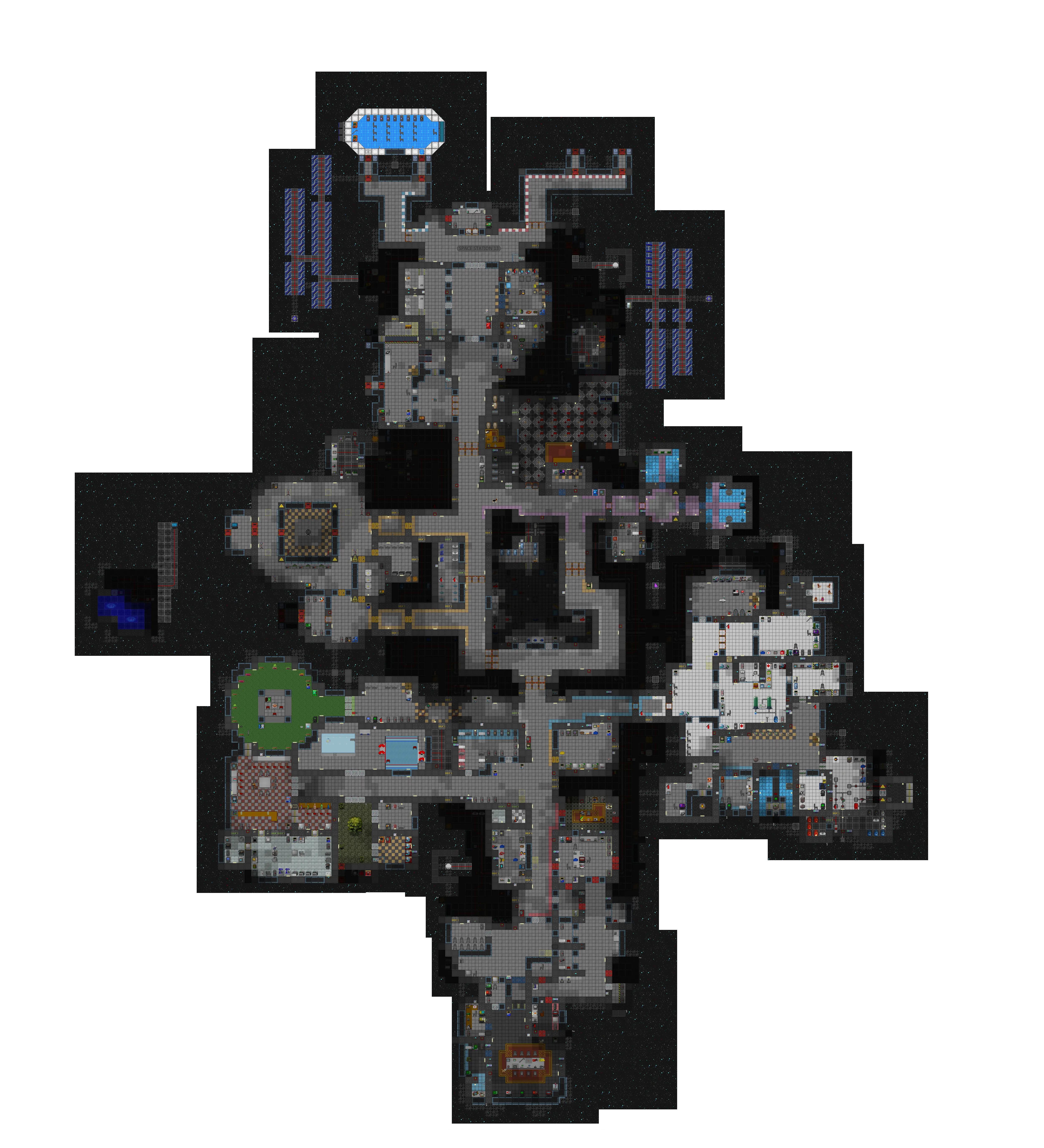 Game Level Map Layout
