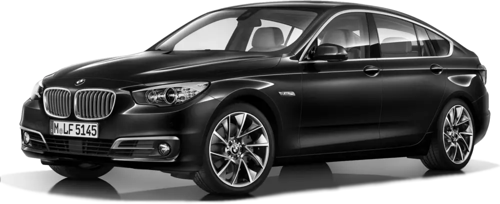 Sleek Black Sedan with Luxury Features
