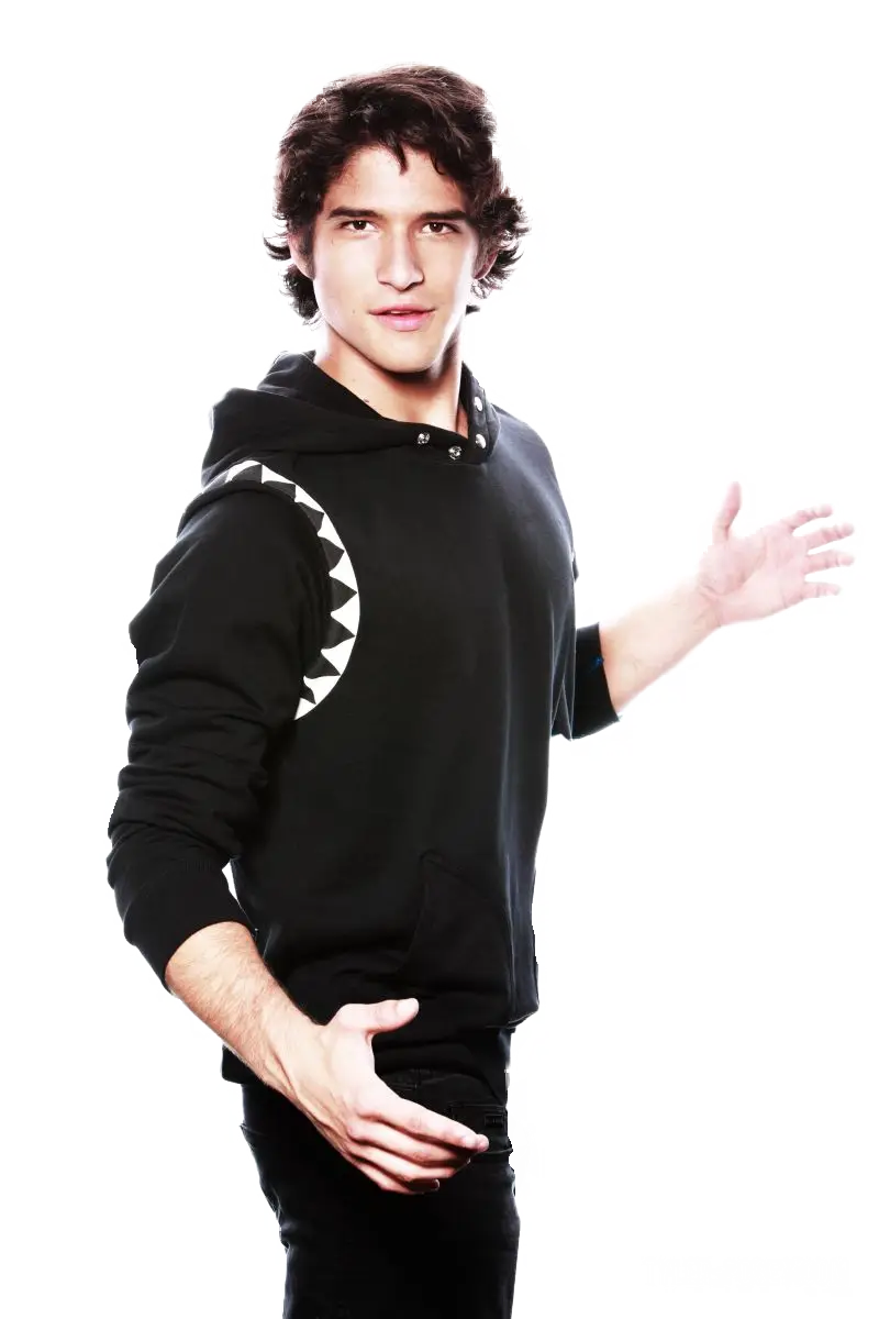 Young Man in Black Hoodie