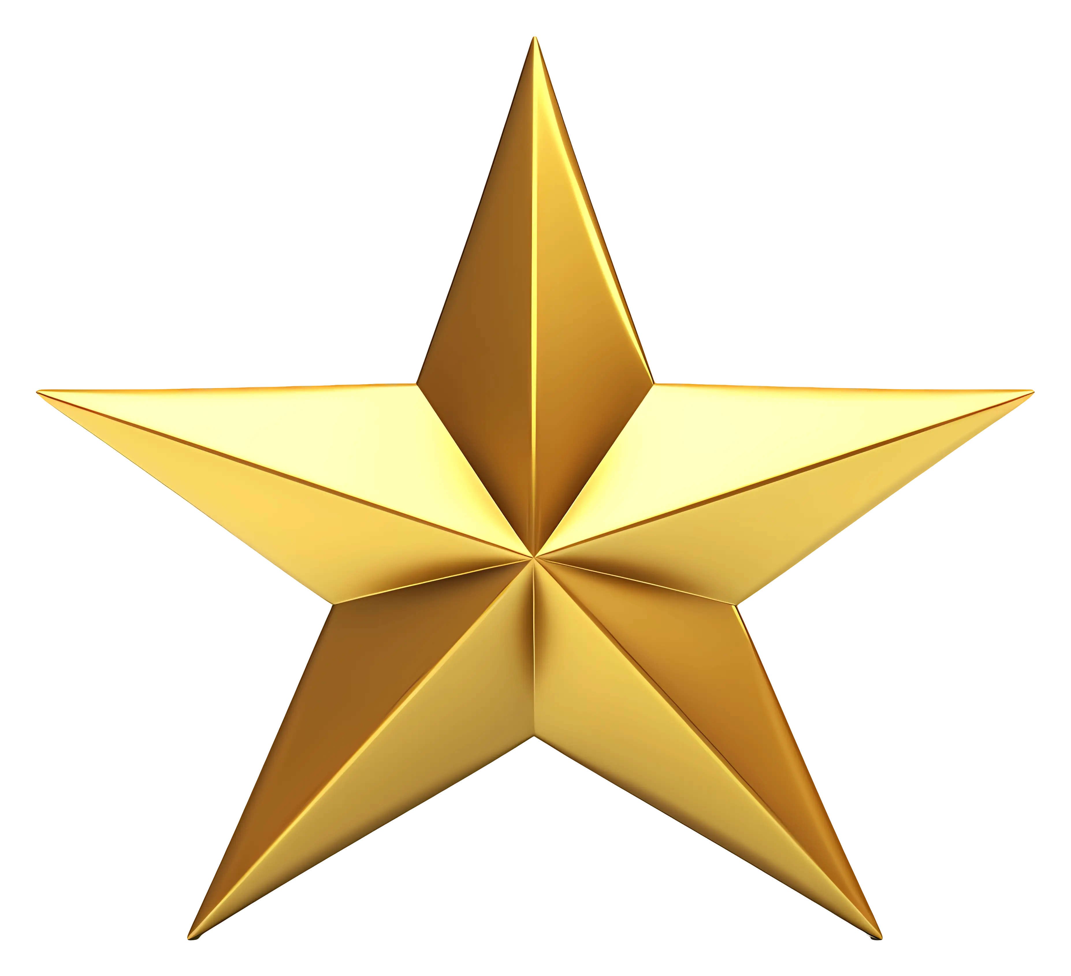 Golden Star Symbol
