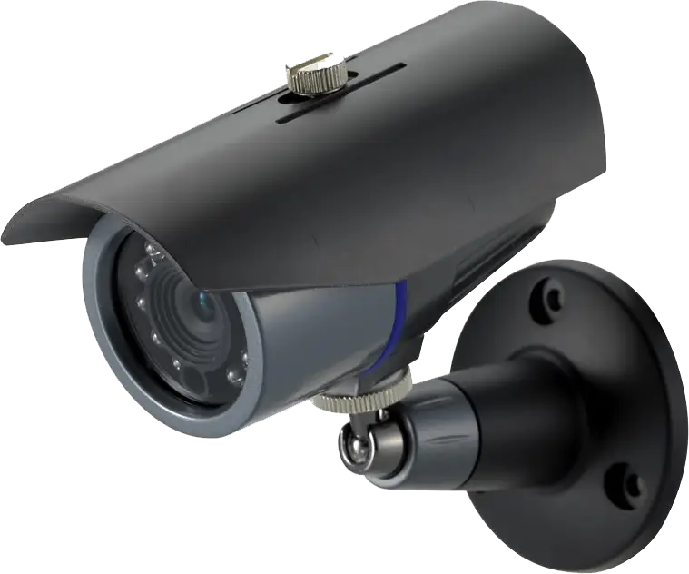 Black Surveillance Security Camera