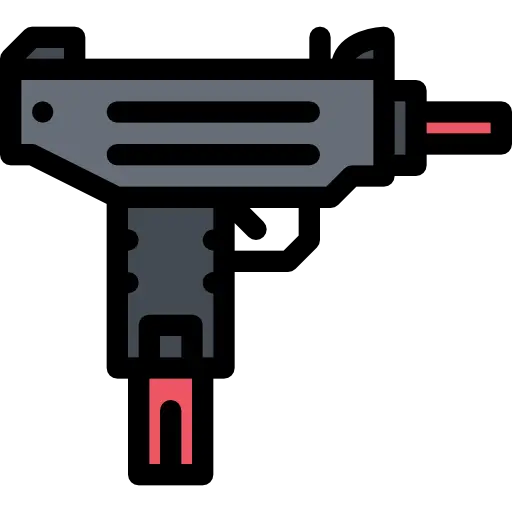 Black Gun Illustration