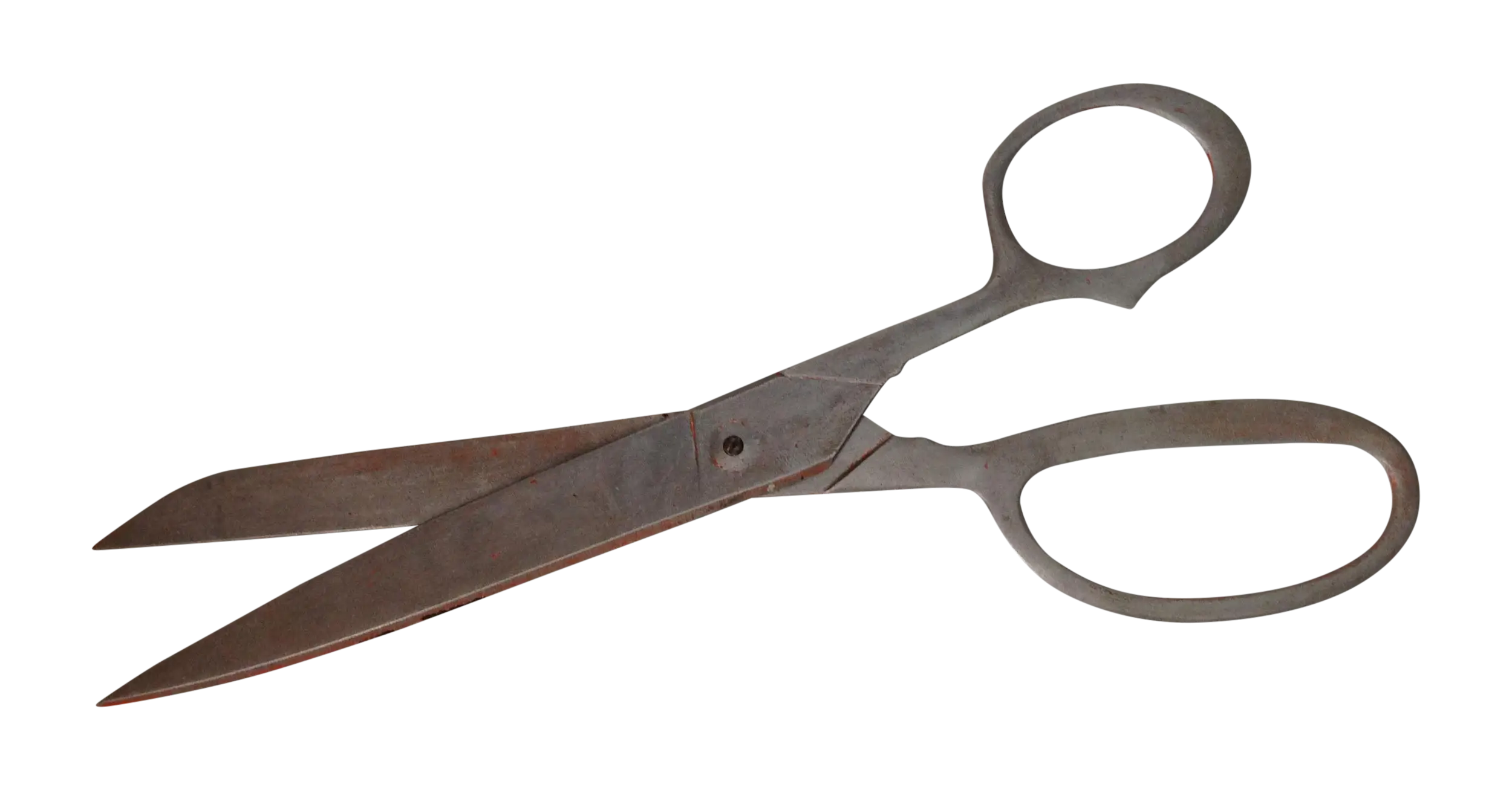 Antique Metal Scissors Illustration