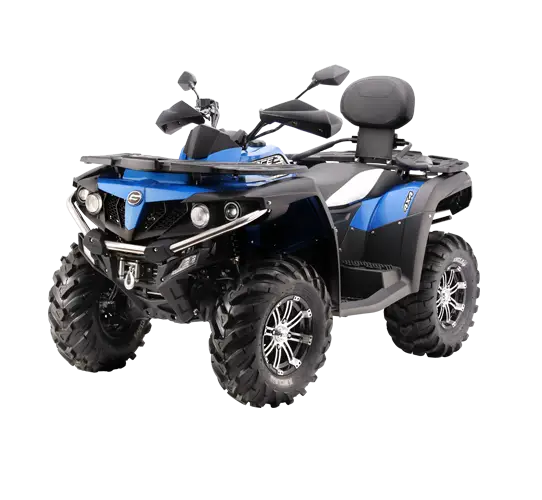 Blue Quad Bike for Off-Road Adventures
