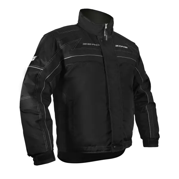 Black Insulated Winter Jacket