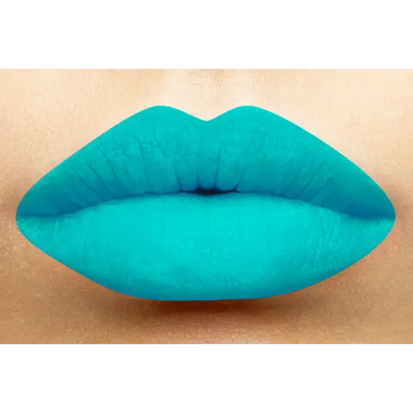 Close-up of Blue Lips