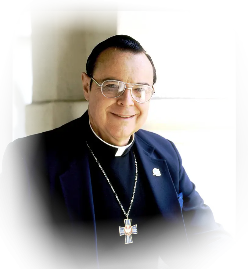 Priest with Cross Necklace
