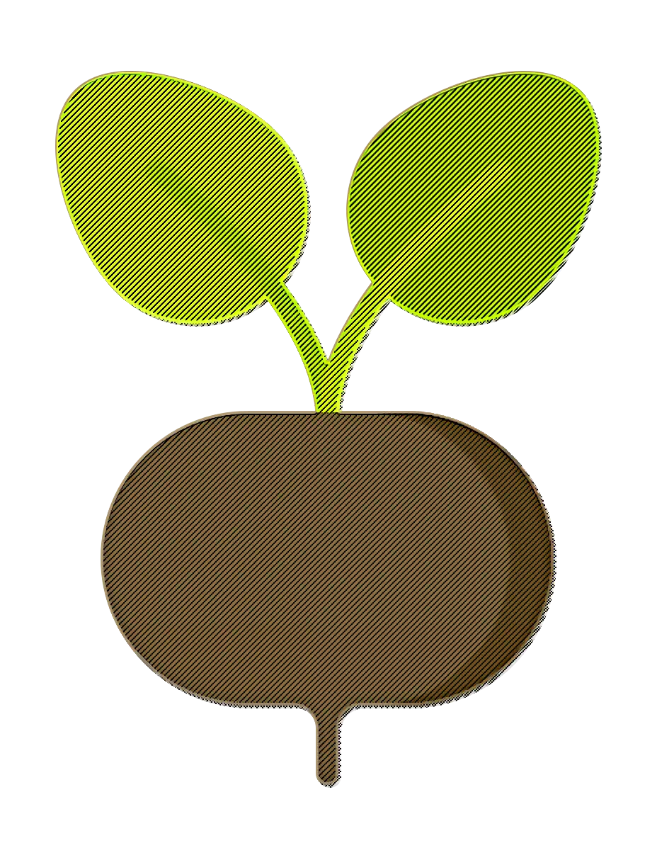 Sprouting Seed Growth Illustration