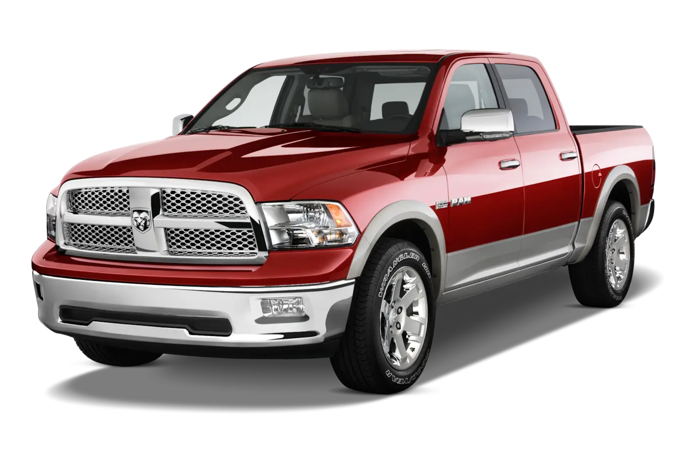 Red Pickup Truck with Modern Design