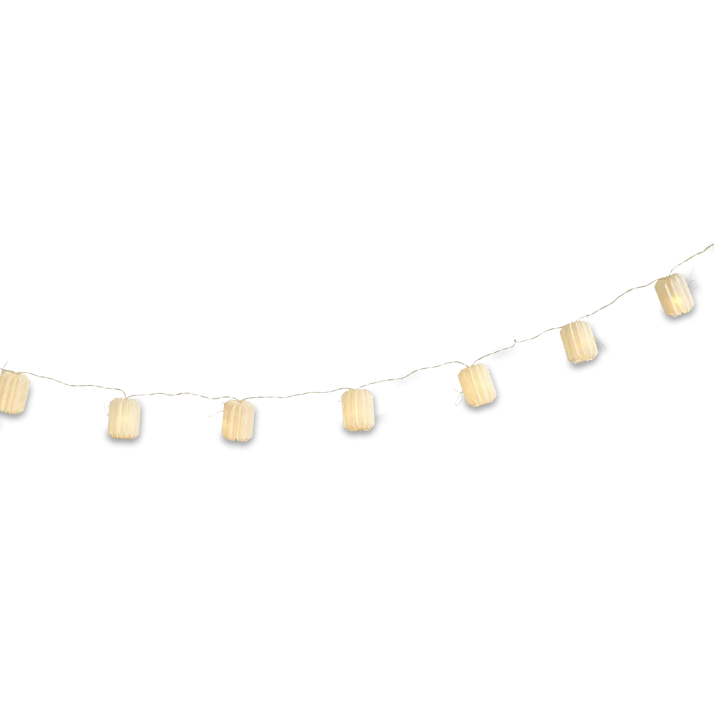 Yellow Lantern String Lights for Party Decoration