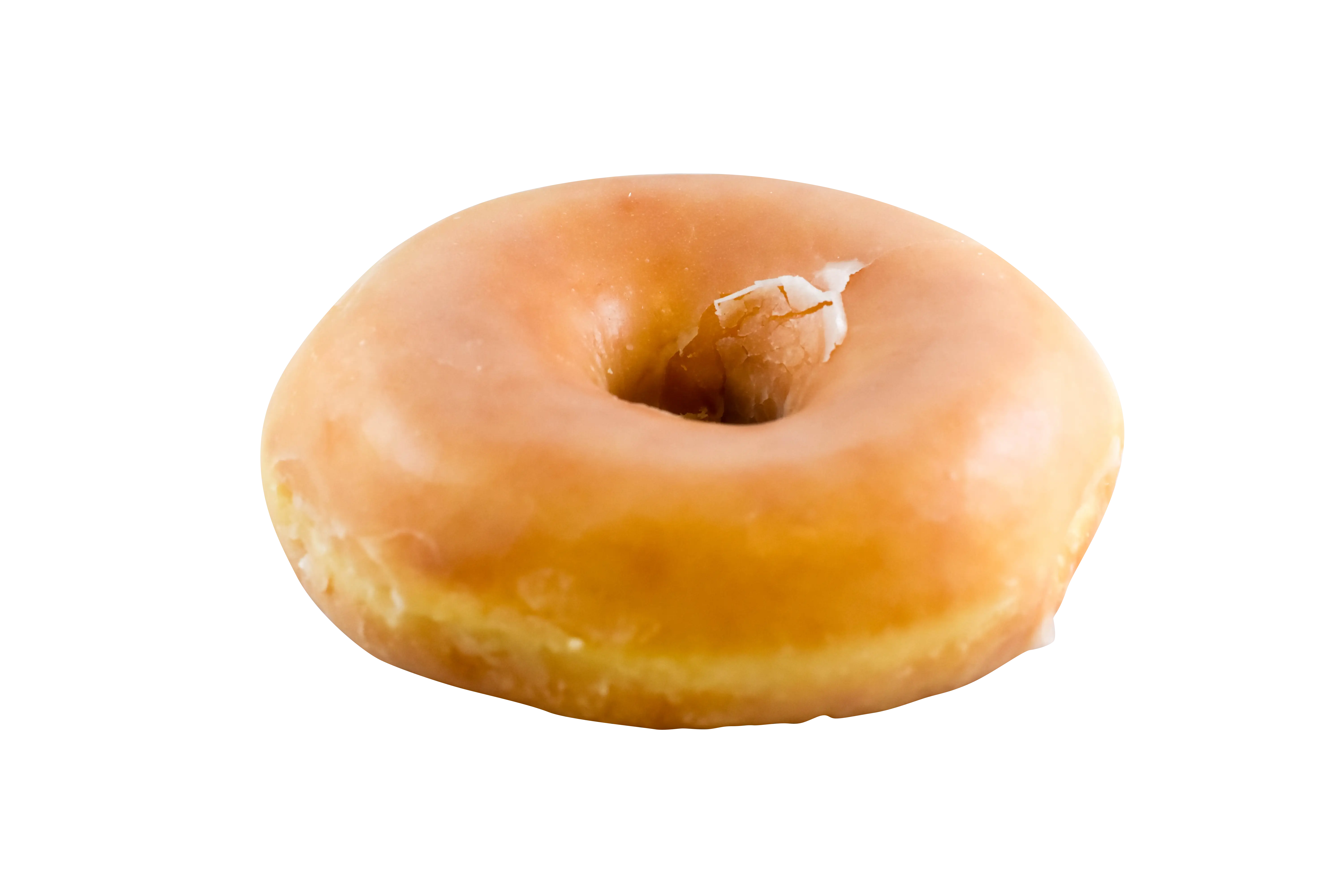 Glazed Donut with Transparent Background